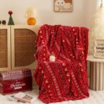 Плед новогодний 150*200см ассорти 4000тг