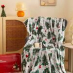 Плед новогодний 150*200см ассорти 4000тг