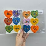 термонаклейка ассорти уп 6шт 600тг