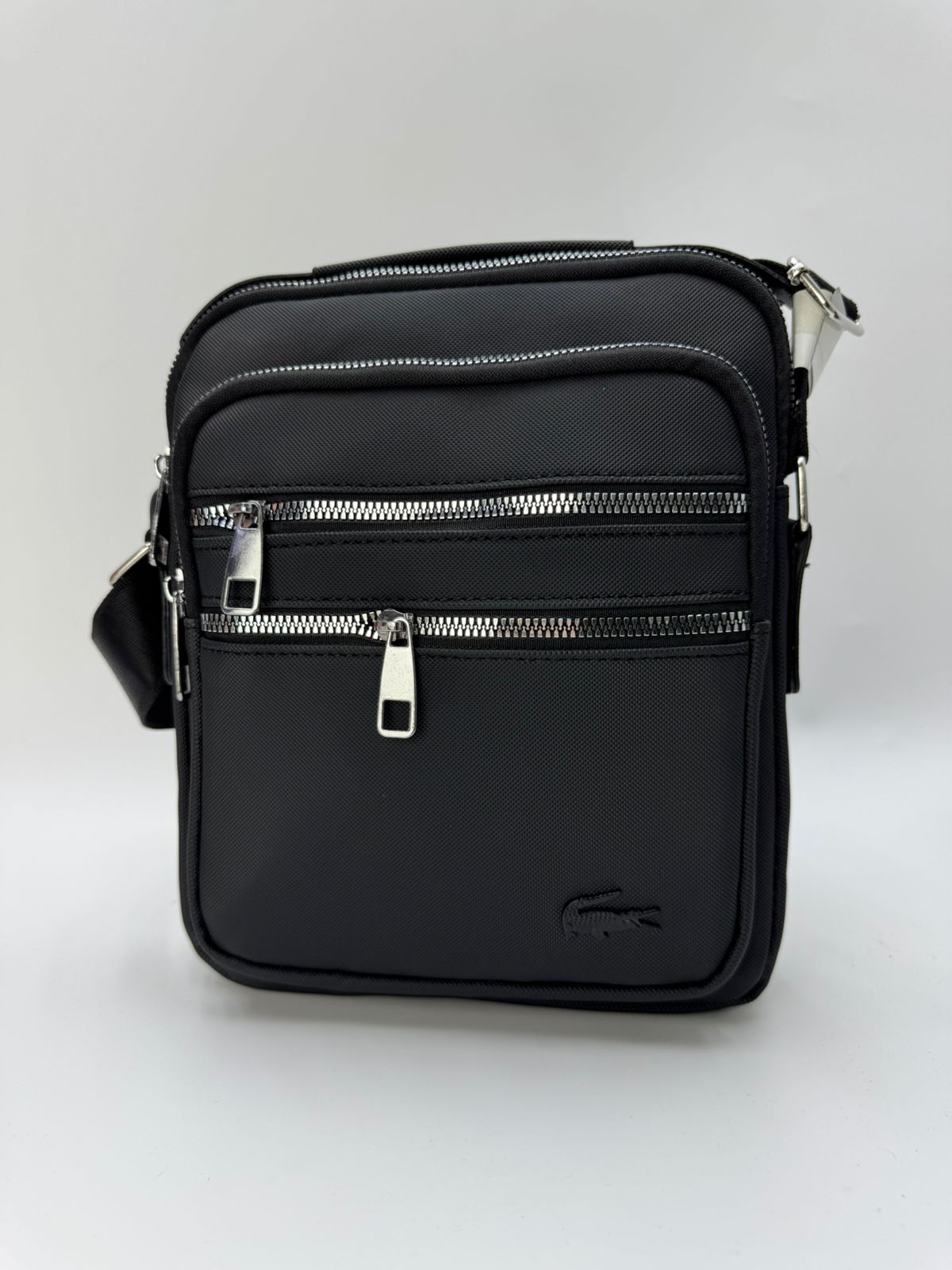 Мужскася барсетка Lacoste черная арт.С614-2 Мужскася барсетка Lacoste черная арт.С614-2