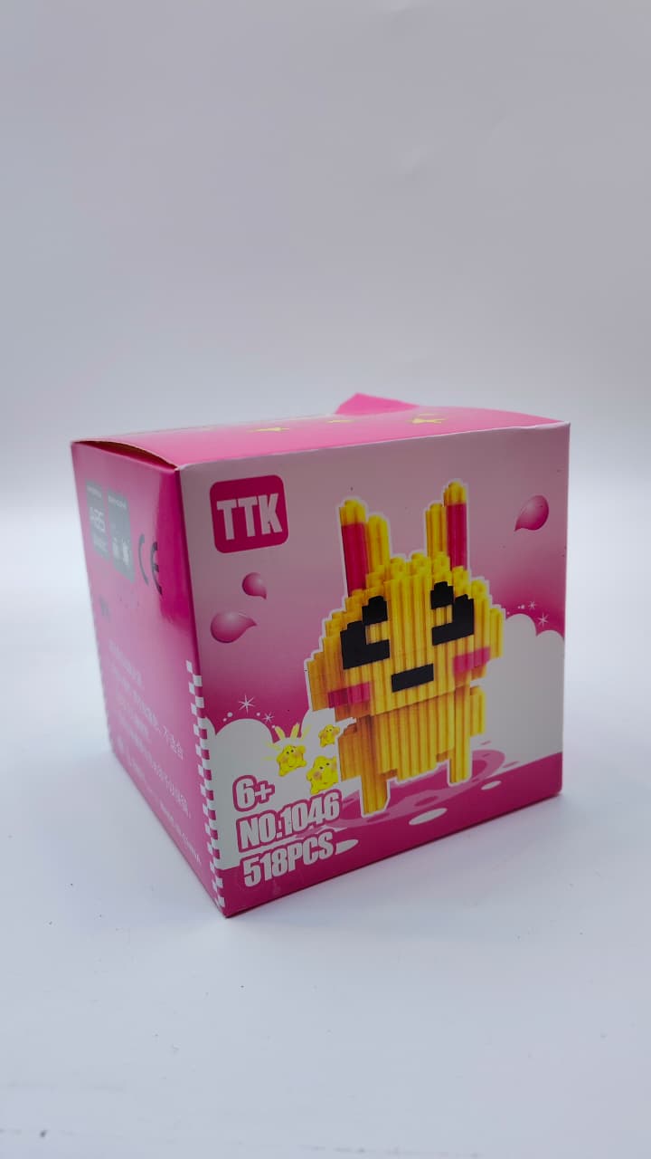 Конструктор Ttk арт.1046 Пикачу Конструктор Ttk арт.1046 Пикачу