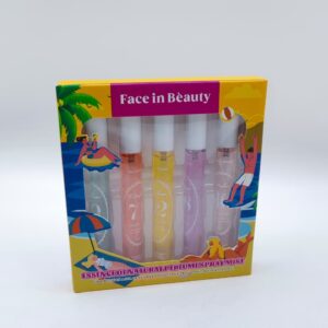 Набор парфюмов Face in Beauty уп 5шт арт.9235 желтый 1300тг
