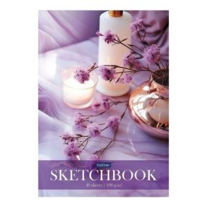 Скетчбук Hatber Нежный флер A5 40л арт.32184