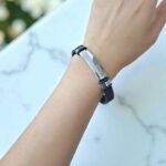 Браслет каучук арт.tr2146 серебро ассорти