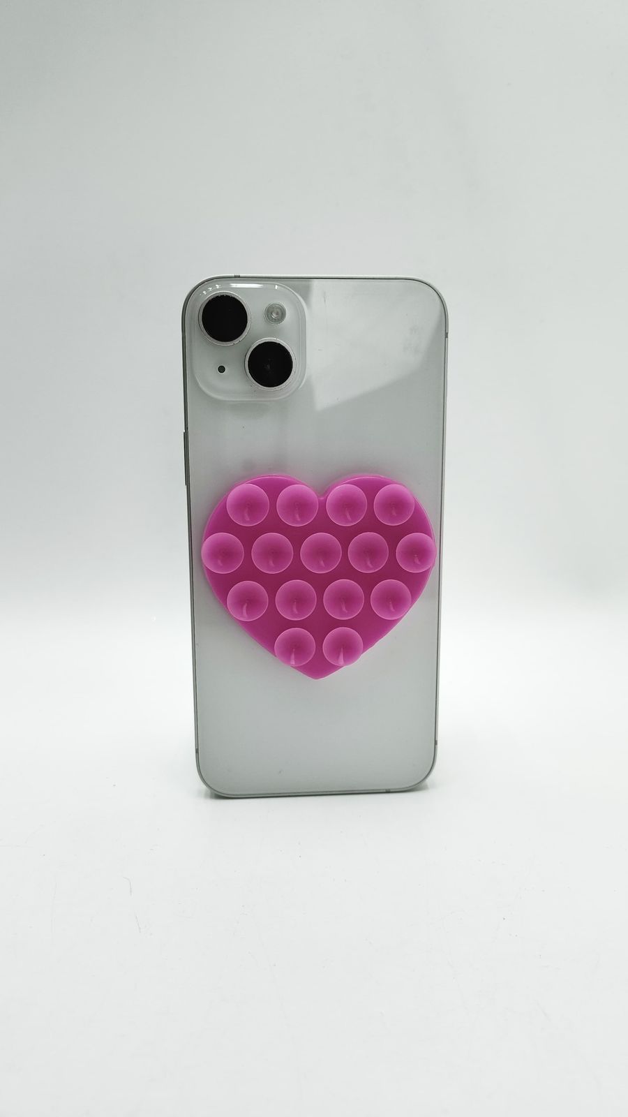 Держатель для телефона Липпер сердце двухсторонний 6,5*7см арт.tr277 фуксия Держатель для телефона Липпер сердце двухсторонний 6,5*7см арт.tr277 фуксия