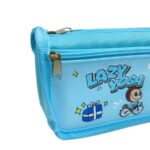 Пенал Лабубу 2 отдела арт.6208 голубой