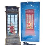 Новогодний Led ночник Телефонная будка 25см 15000тг