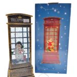 Новогодний Led ночник Телефонная будка 25см 15000тг