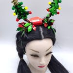 Ободок новогодний Елки в пайетках арт.40-18 500тг