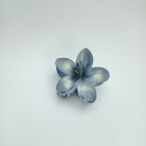 Крабик Гавайский цветок 8см арт.kgc10 перламутровый синий