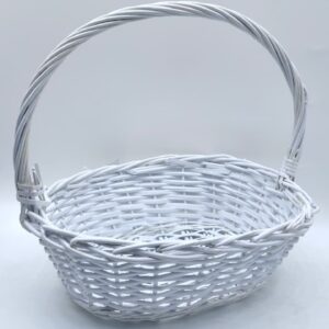 Корзина плетеная белая 37*12*30см арт.tr2809 2500тг