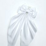 Бант на заколке арт.3542-2 белый