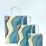 Пакет подарочный Мрамор цветной 12*17cм арт.yxlp-s-839b