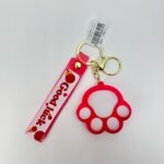 Брелок Лапка 5см арт.666-28 розовый