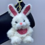 Брелок мягкий Зайка арт.tr2761 белый