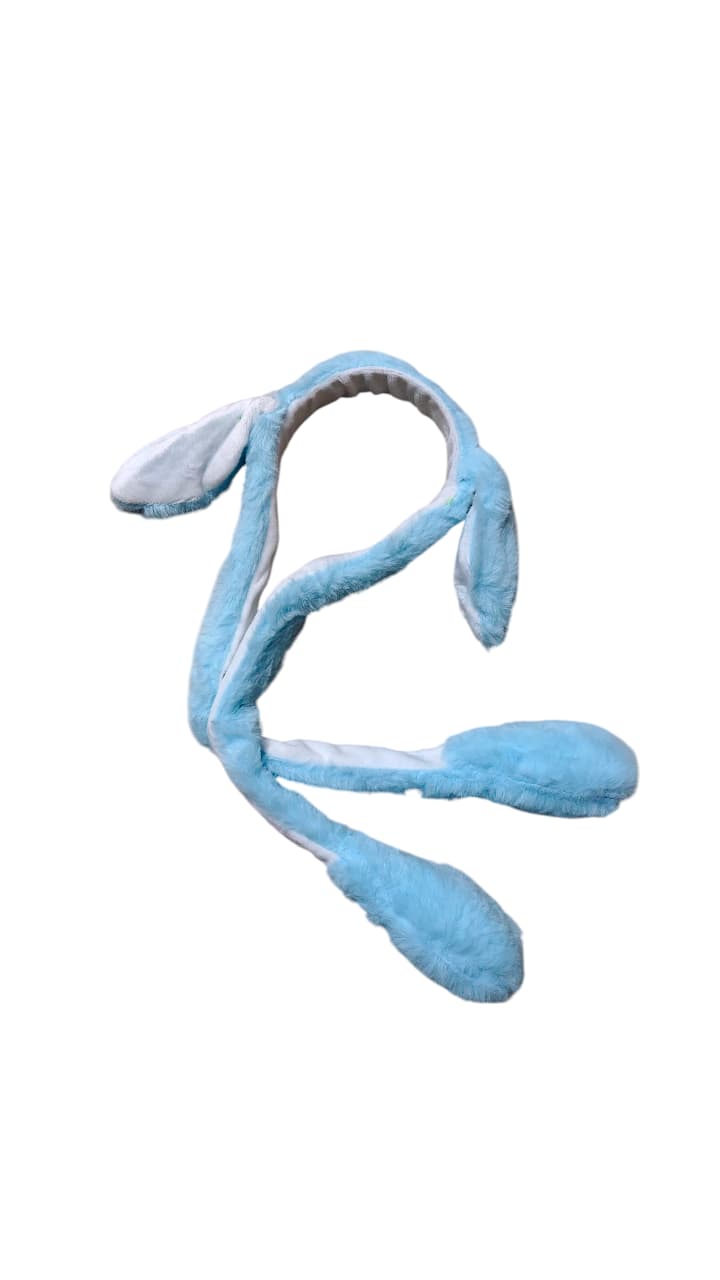 Ободок мех Зайка светящийся арт.tr3174 голубой Ободок мех Зайка светящийся арт.tr3174 голубой