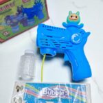 Пистолет мыльные пузыри Лабубу арт.m2-2 синий