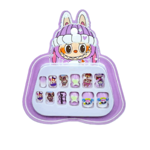 Ногти накладные Лабубу арт.tr1316 фиолетовые