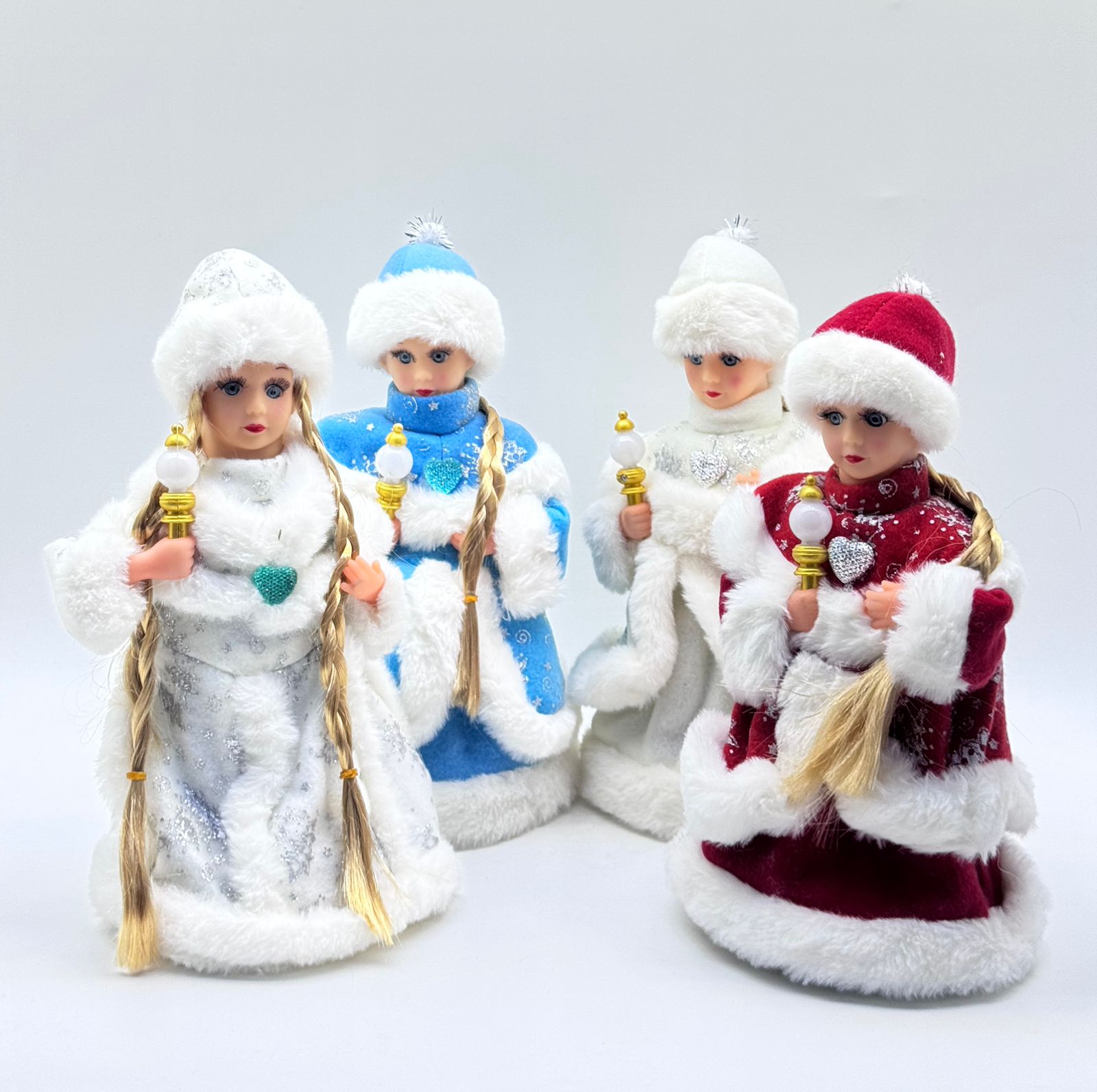 Снегурочка музыкальная 30см арт.tr5-5 Снегурочка музыкальная 30см арт.tr5-5