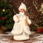 Снегурочка музыкальная 30см арт.tr5-5