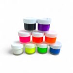 Краски акриловые по ткани в баночках Луч флуоресцентные 9цв 15мл арт.1744-08