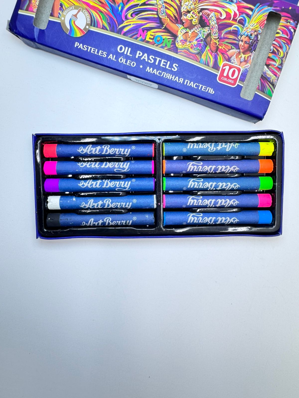 Пастель масляная ErichKrause 10цв арт.EK39154 Пастель масляная ErichKrause 10цв арт.EK39154