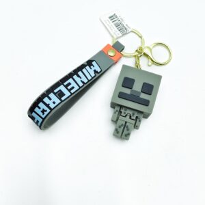 Брелок Майнкрафт 6см арт.B23 скелет серый