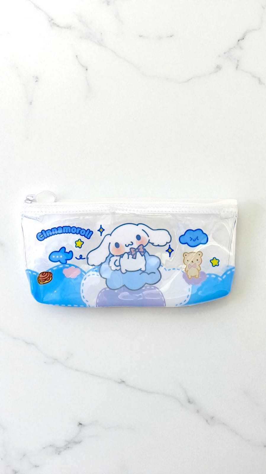 Пенал гелевый Cinnamoroll арт.tr2281 голубой Пенал гелевый Cinnamoroll арт.tr2281 голубой