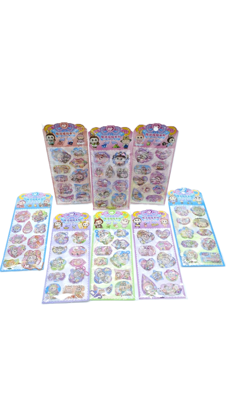 Наклейки-брелок шейкер 3d Лабубу арт.cy-el ассорти Наклейки-брелок шейкер 3d Лабубу арт.cy-el ассорти