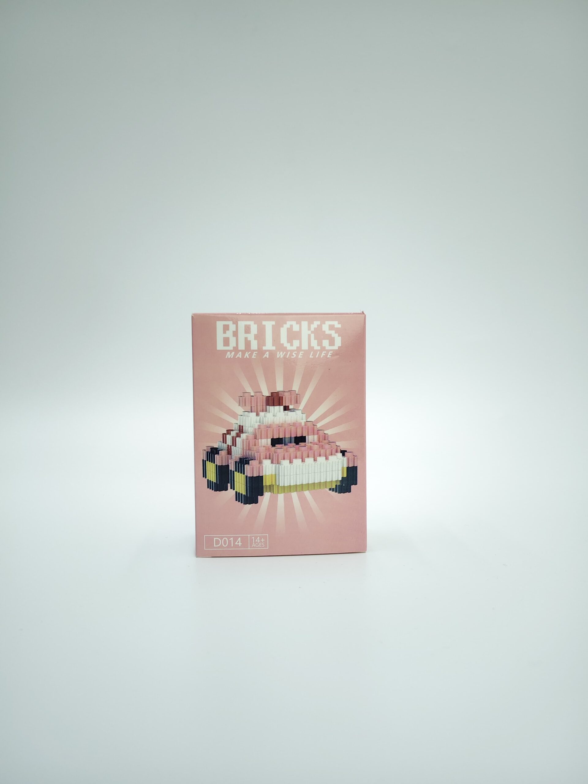 Конструктор Bricks арт.d014 Машинка розовая Конструктор Bricks арт.d014 Машинка розовая