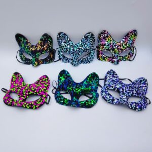 Маска карнавальная Кошка пайетки арт.tr2867 1000тг