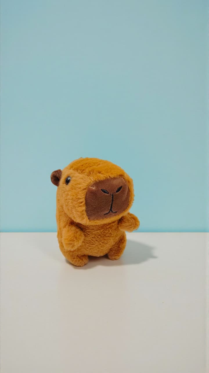 Мягкая игрушка Капибара 15см арт.tr2834 коричневая Мягкая игрушка Капибара 15см арт.tr2834 коричневая