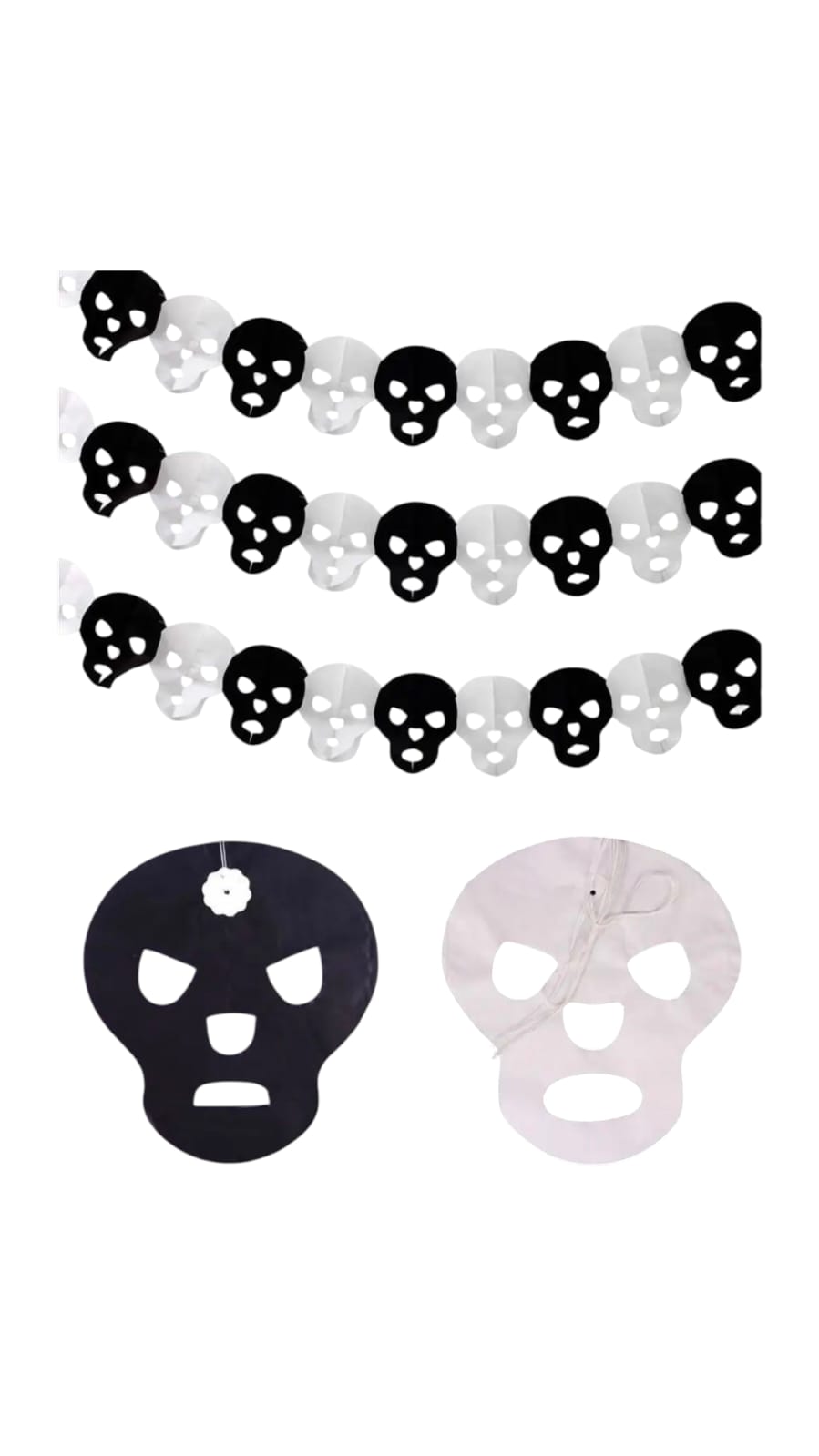 Растяжка Хэллоуин арт.tr3035 череп Растяжка Хэллоуин арт.tr3035 череп