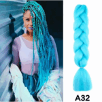 Канекалон арт.A32 бирюзово-голубой