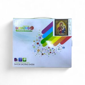 Алмазная мозайка 27*33см арт.as73474 Иверская икона Божией Матери