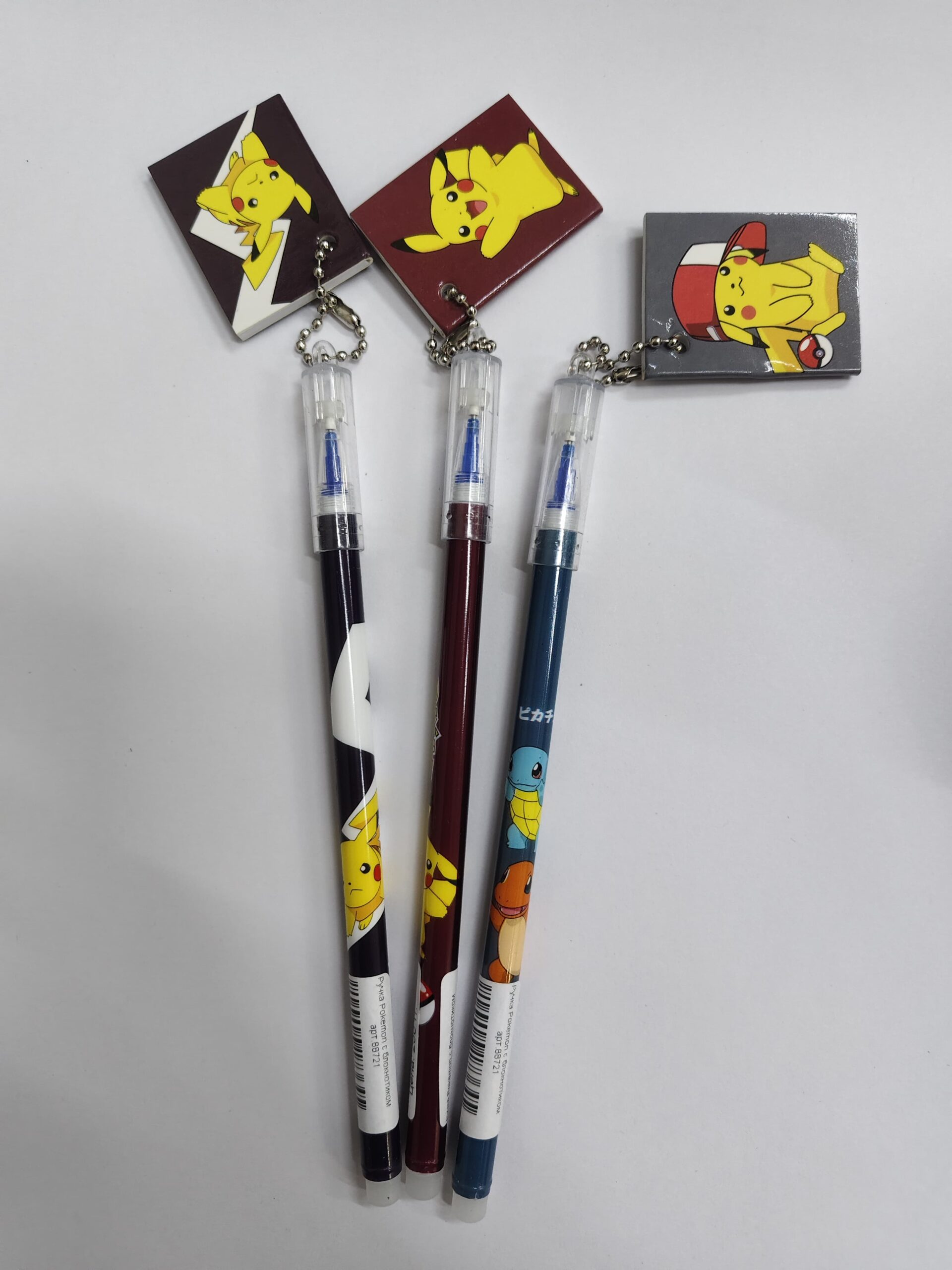 Ручка Pokemon с блокнотиком арт.88721 Ручка Pokemon с блокнотиком арт.88721