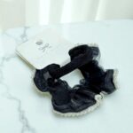 Набор резинок уп 2шт с жемчугом арт.3279-40 черные