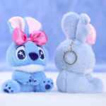 Брелок мягкий Стич с бантиком арт.tr2581 синий