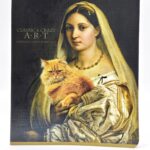 Тетрадь общая Hatber Коты в искусстве 48л арт.24054