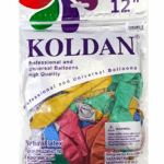 Шары упаковка 50шт Хром однотонные Koldan 12д арт.tr1125 разноцветные