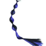 Локоны на резинке фонарик арт.tr1591 черно-фиолетовый