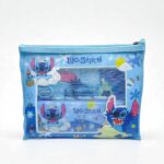 Набор канцелярский 8в1 в пенале Sanrio/Стич/Лабубу арт.6027 ассорти