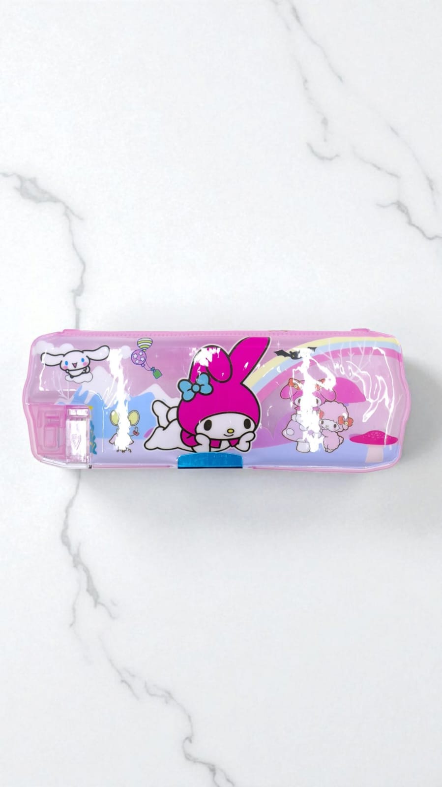 Пенал твердый+точилка My Melody арт.b-519-3 розовый Пенал твердый+точилка My Melody арт.b-519-3 розовый