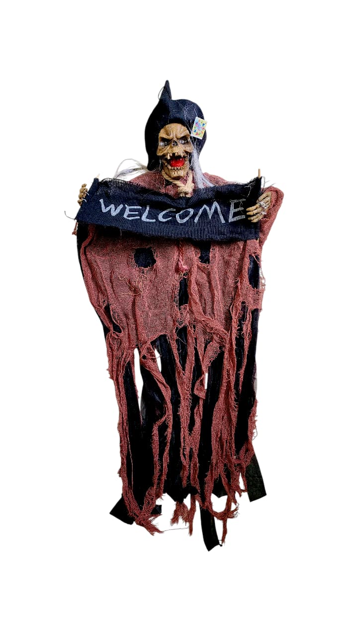 Ведьма на батарейках 110см арт.tr3136 коричневая Ведьма на батарейках 110см арт.tr3136 коричневая