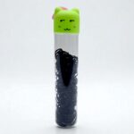 Резинки силиконовые в тубусе с зеленой крышечкой арт.tr475 черные