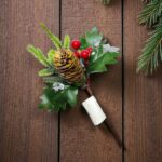 Новогодняя ветка хвои ассорти 700тг