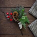 Новогодняя ветка хвои ассорти 700тг