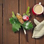 Новогодняя ветка хвои ассорти 700тг