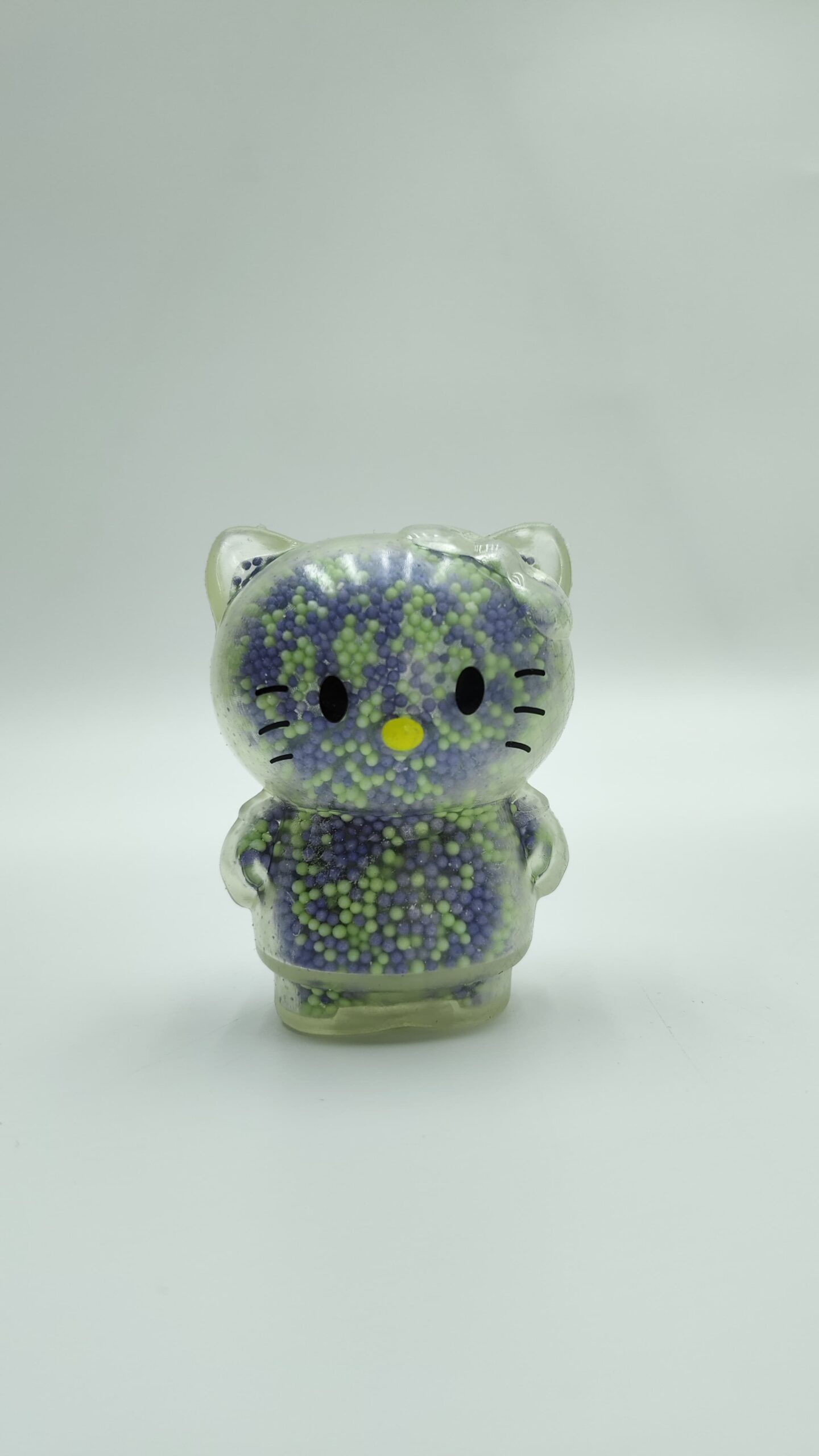 Игрушка антистресс Китти с наполнителем 8см арт.tr923 зелено-фиолетовый Игрушка антистресс Китти с наполнителем 8см арт.tr923 зелено-фиолетовый