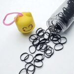 Резинки силиконовые в тубусе с желтой крышечкой арт.tr2214 черные